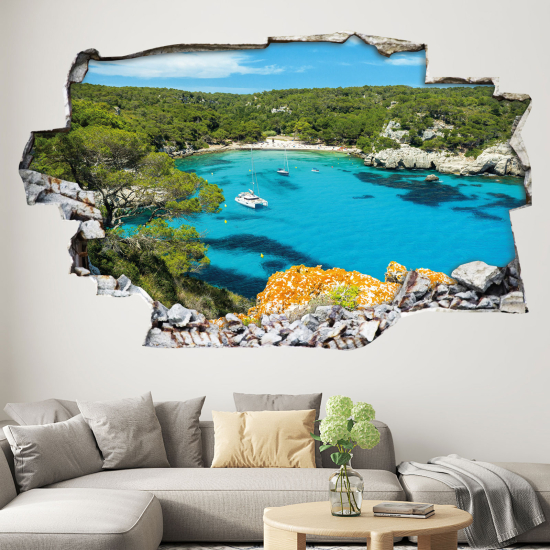 Adesivo murale effetto 3D - Mercoledì