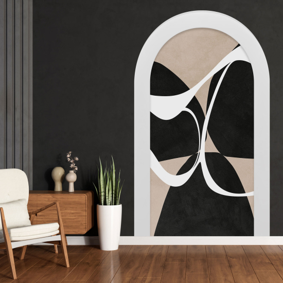 Adesivo Murale - Illusione ottica - Arco - Design