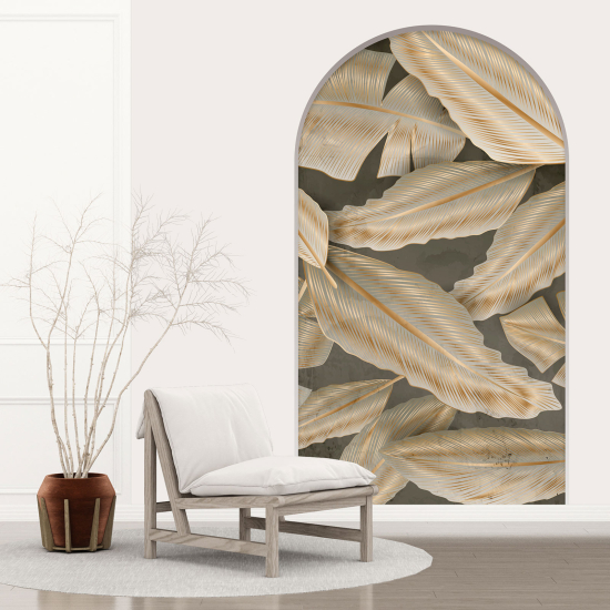 Adesivo Murale - Illusione ottica - Arco - Fogli