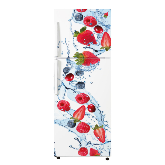 Adesivo Per Frigo - Frutti