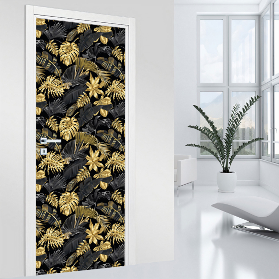 Adesivo per porta - Fiori