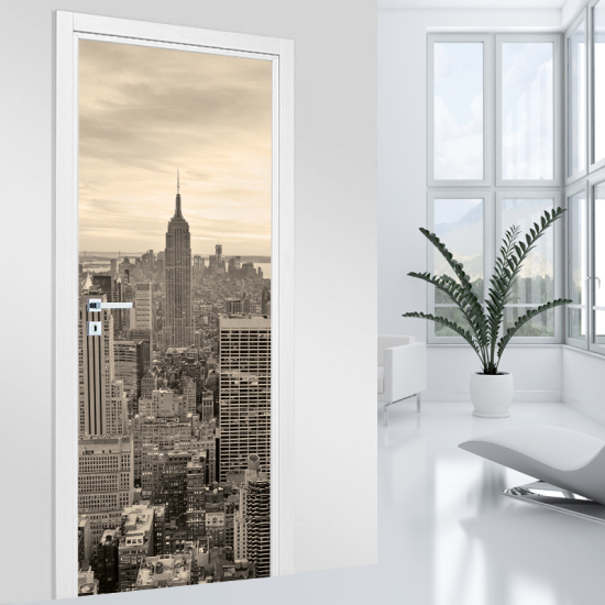 Adesivo per porta - New York