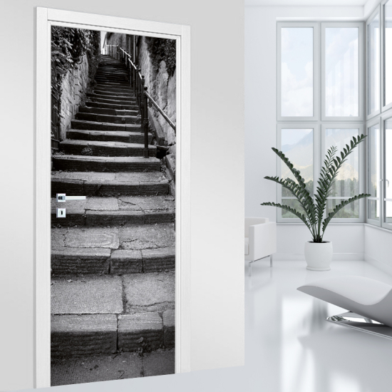 Adesivo per porta - Scale