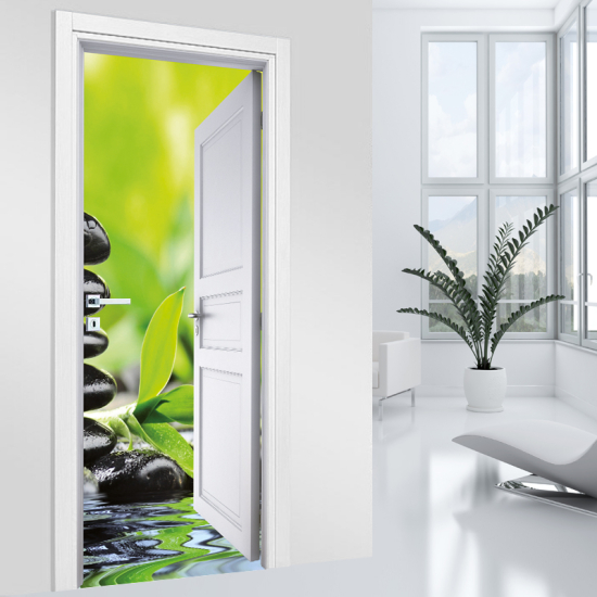 Adesivo per porta - Zen