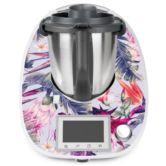 Adesivo Thermomix - TM5 - Foglie Tropicali