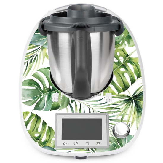 Adesivo Thermomix - TM5 - Foglie Tropicali