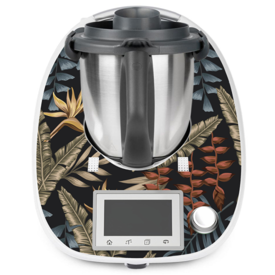 Adesivo Thermomix - TM5 - Foglie Tropicali