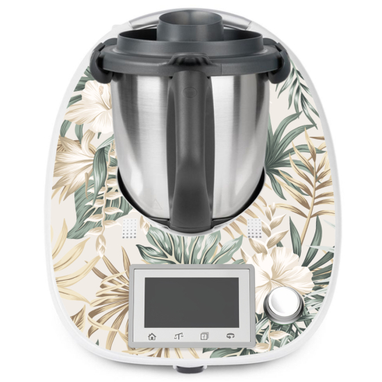 Adesivo Thermomix - TM5 - Foglie Tropicali