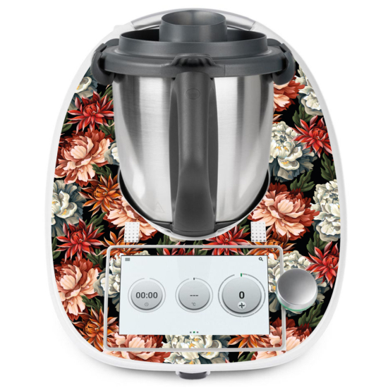 Adesivo Thermomix - TM6 - Fiori