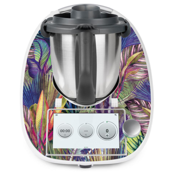 Adesivo Thermomix - TM6 - Foglie Tropicali