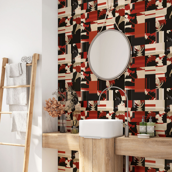 Alzatina adesiva per bagno - Design