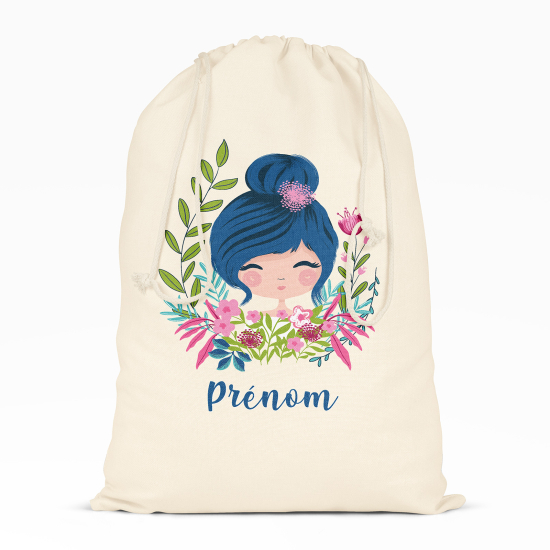 Borsa con coulisse personalizzata - Bambina