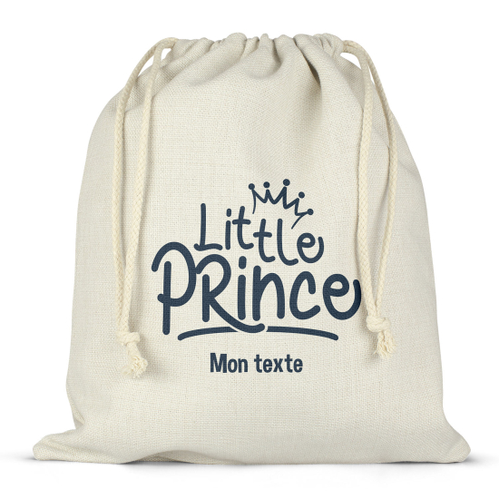 Borsa con coulisse personalizzata - Piccolo principe