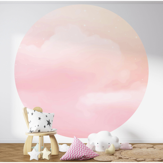 Carta da parati Cerchio / Rotondo per Bambini - Cielo