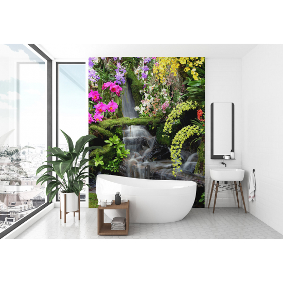 Carta da parati panoramica - Cascata di Fiori