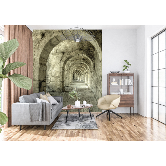 Carta da parati panoramica - Corridoio archi