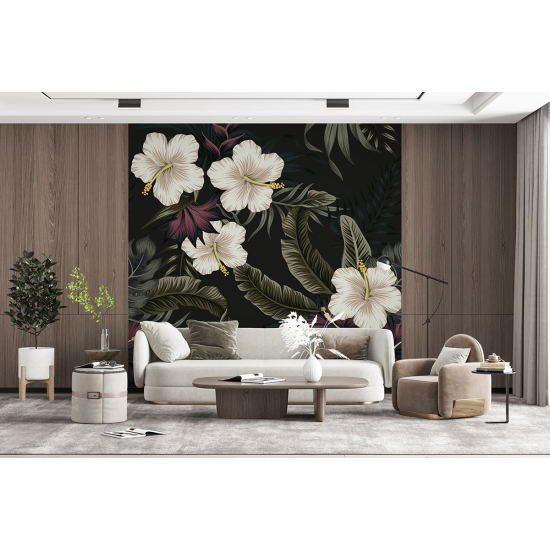 Carta da parati panoramica - Fiori tropicali