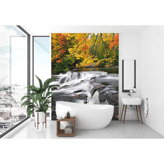 Carta da parati panoramica - Fiume Autunno