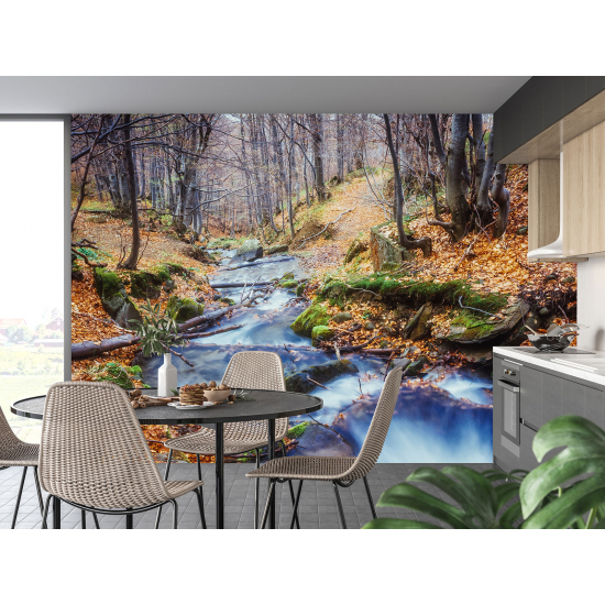 Carta da parati panoramica - Fiume Autunno