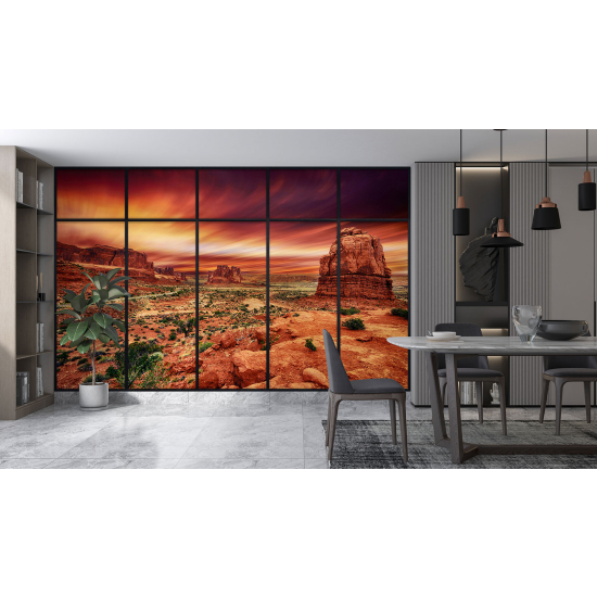 Carta da parati panoramica - Illusione ottica - Grand Canyon