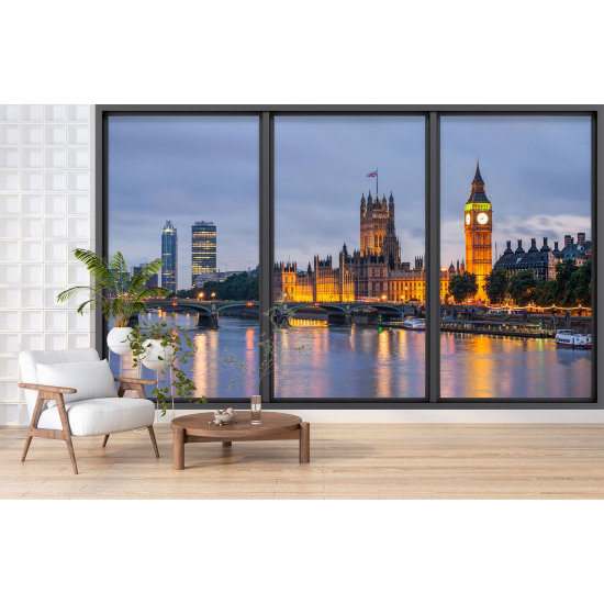 Carta da parati panoramica - Illusione ottica - Londra