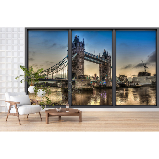 Carta da parati panoramica - Illusione ottica - Londra
