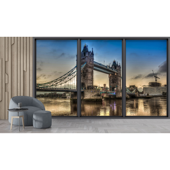 Carta da parati panoramica - Illusione ottica - Londra