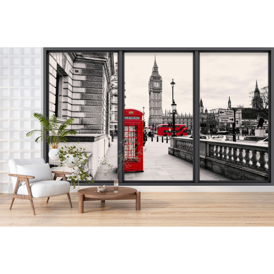 Carta da parati panoramica - Illusione ottica - Londra
