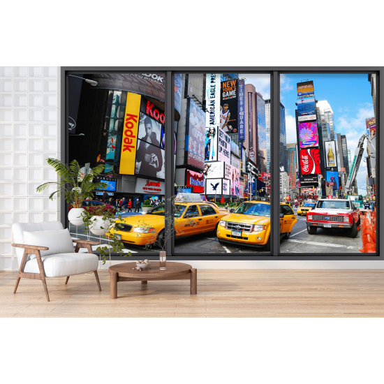 Carta da parati panoramica - Illusione ottica - New York