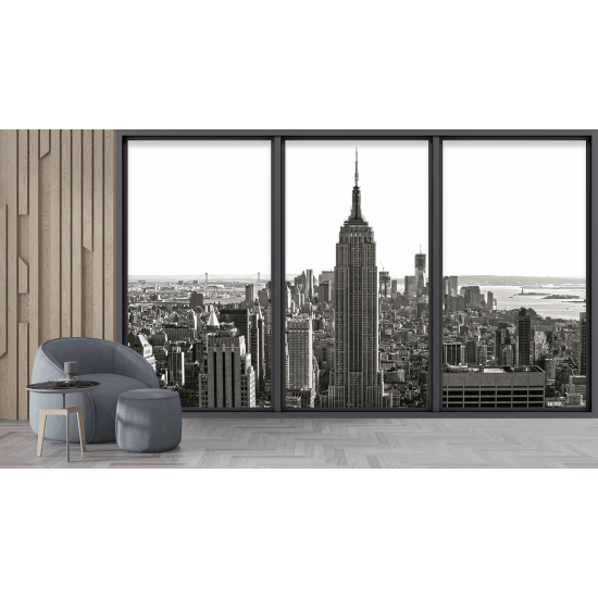 Carta da parati panoramica - Illusione ottica - New York
