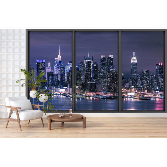 Carta da parati panoramica - Illusione ottica - New York