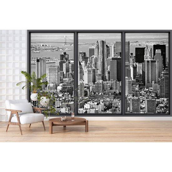 Carta da parati panoramica - Illusione ottica - New York