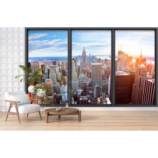 Carta da parati panoramica - Illusione ottica - New York
