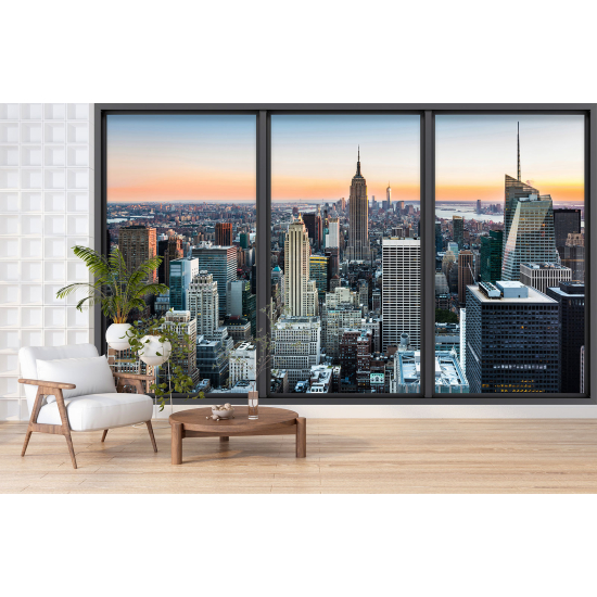 Carta da parati panoramica - Illusione ottica - New York