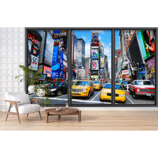 Carta da parati panoramica - Illusione ottica - New York