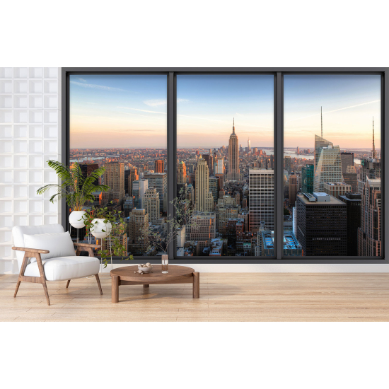 Carta da parati panoramica - Illusione ottica - New York