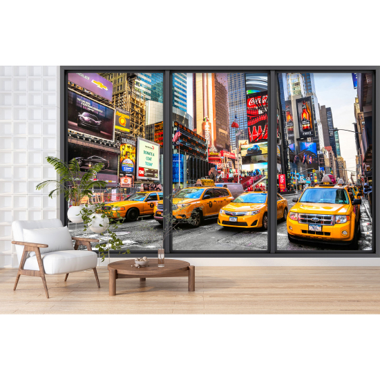 Carta da parati panoramica - Illusione ottica - New York