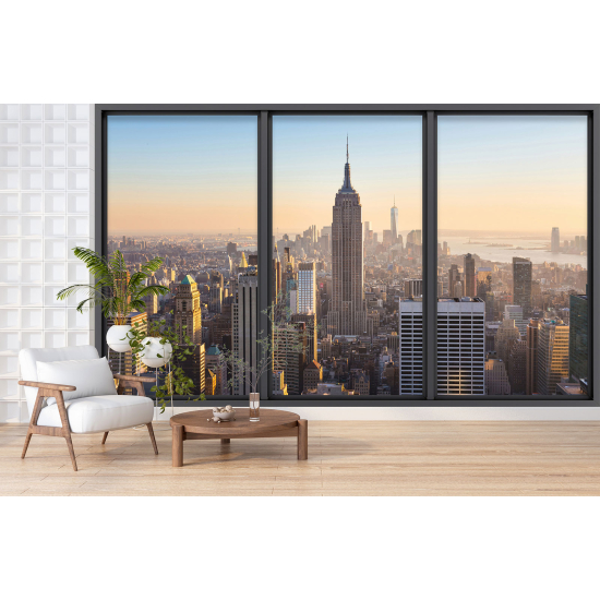 Carta da parati panoramica - Illusione ottica - New York