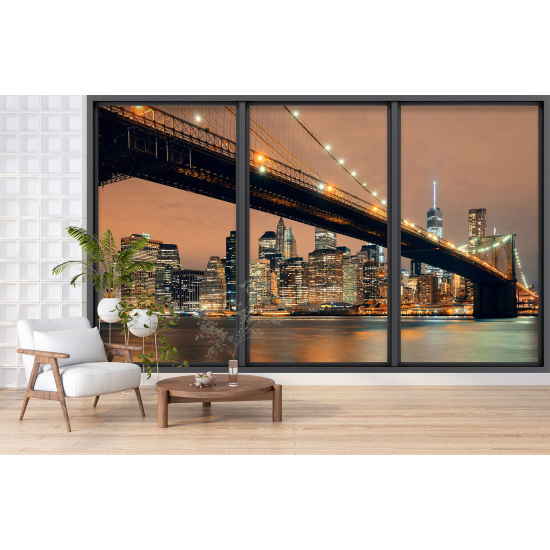 Carta da parati panoramica - Illusione ottica - New York