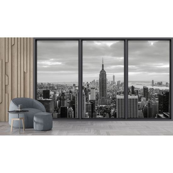 Carta da parati panoramica - Illusione ottica - New York