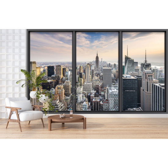 Carta da parati panoramica - Illusione ottica - New York