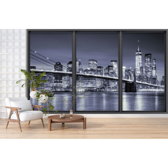 Carta da parati panoramica - Illusione ottica - New York