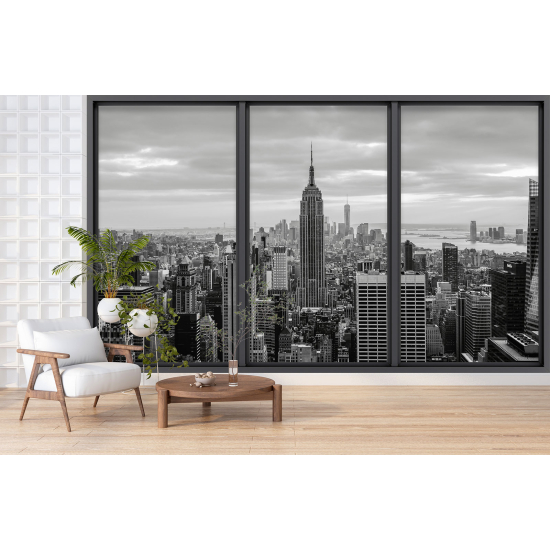 Carta da parati panoramica - Illusione ottica - New York