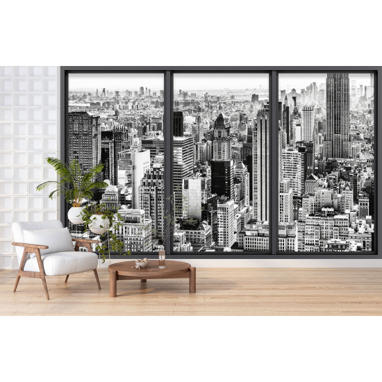 Carta da parati panoramica - Illusione ottica - New York