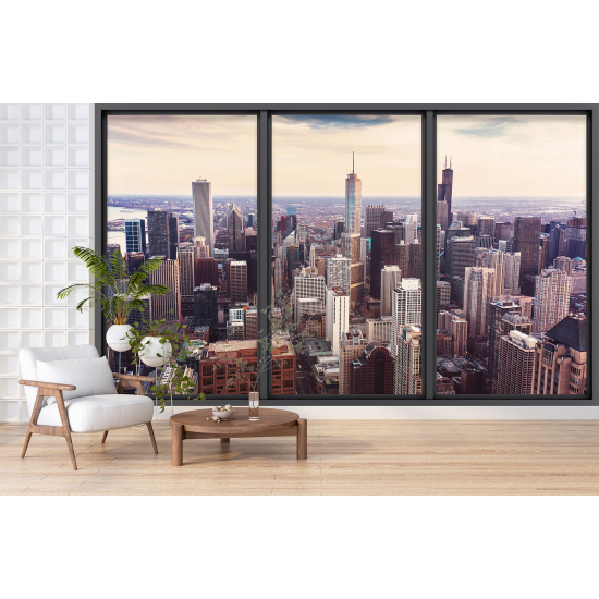 Carta da parati panoramica - Illusione ottica - New York