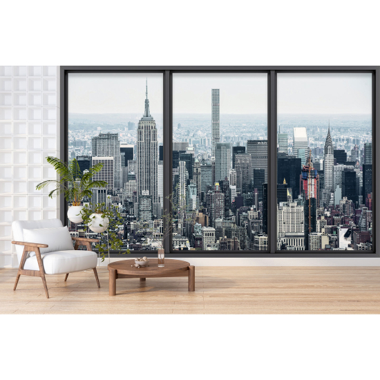 Carta da parati panoramica - Illusione ottica - New York