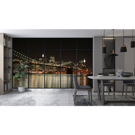 Carta da parati panoramica - Illusione ottica - New York
