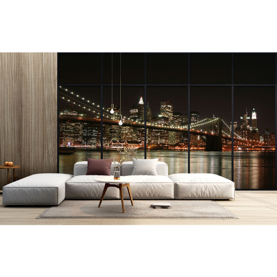 Carta da parati panoramica - Illusione ottica - New York