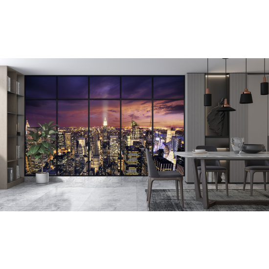 Carta da parati panoramica - Illusione ottica - New York