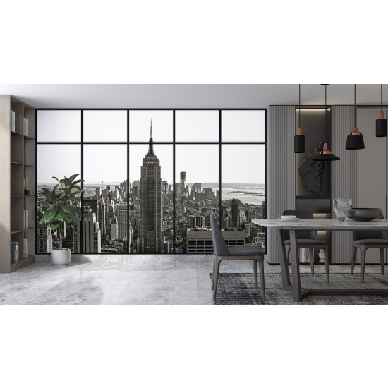 Carta da parati panoramica - Illusione ottica - New York